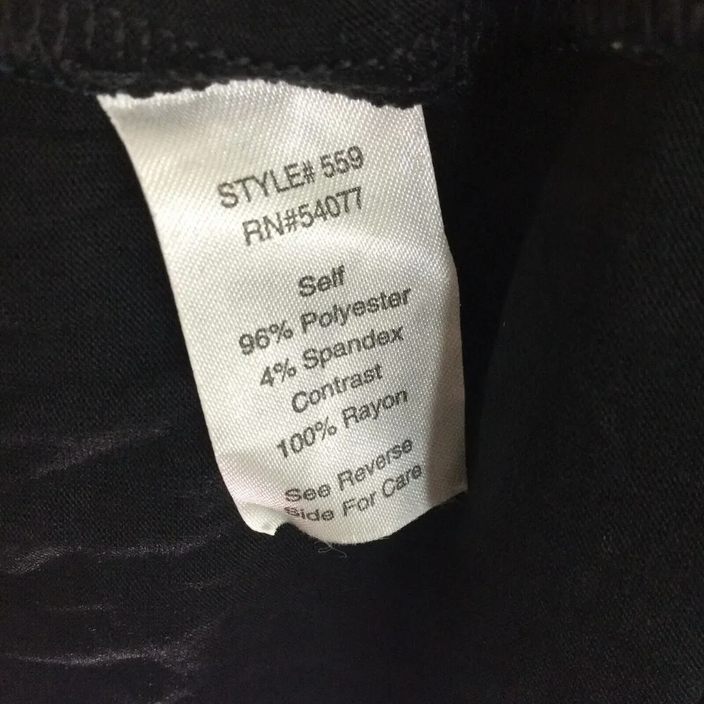 CAbi 559 Heart of Cabi Love Tank Tunic Racerback Tank Top Black/Purple S NWT - Picture 8 of 9